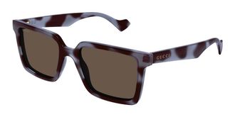 Gucci GG1540S 005 Mens Sunglasses Tortoiseshell Size 55
