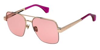 Vivienne Westwood VW5100 400 Womens Sunglasses Gold Size 56