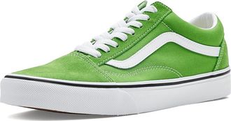 Vans Old Skooltm Shoes Color Theory Lime Burst : Mens 12 - Womens 13.5 Medium, Canvas/Suede