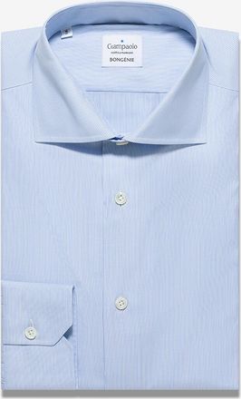 Giampaolo Fein gestreiftes Hemd aus Baumwolle