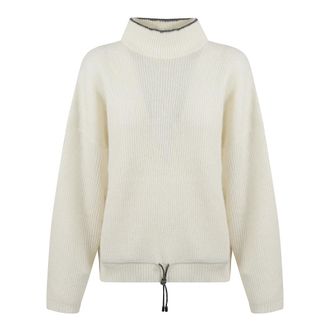 Brunello Cucinelli Mujer, Jerseys, Blanco, Talla: L