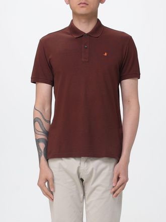 Brooksfield Polo in cotone basic con logo Brooksfield
