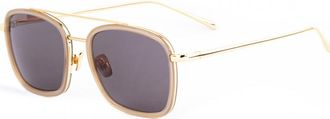 Belstaff Mens RYDER-TWO-S090 RYDER TWO 51 S090 Sunglasses - Gold - One Size