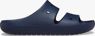 Crocs Womens Crocs 209403-410 CLASSIC SANDAL Unisex Sliders Navy - Blue - Size: MEN s uk 3 / women s uk 4