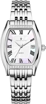 Christian Van Sant Womens Gemma White Dial Watch