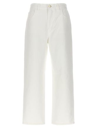 Moncler Crop Straight Leg Jeans