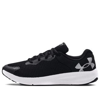 Under Armour (WMNS) Under Armour Charged Pursuit 2 Big Logo Black Jet Grey 3024143-002