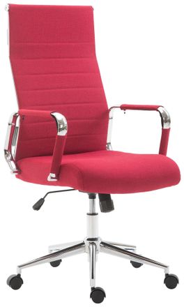 Clp Clp - Silla De Oficina Kolumbus En Tela Rojo