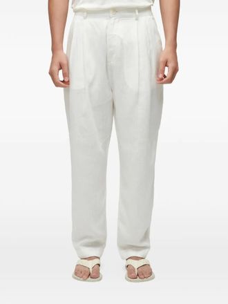 Osklen Geplooide pantalon - Wit