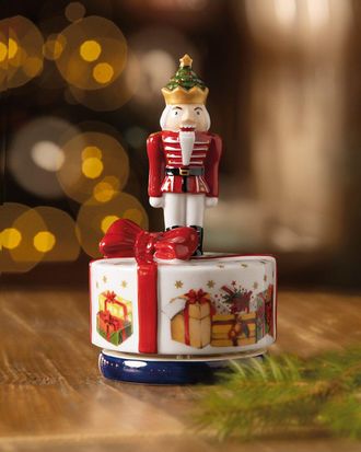 Villeroy & Boch Nostalgic Melody Turning Nutcracker Figurine Waltz Of The Flowers