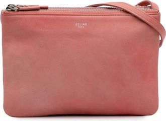 Celine Pre-owned Celine Small Lambskin Trio Crossbody Ladies U-LM-0138