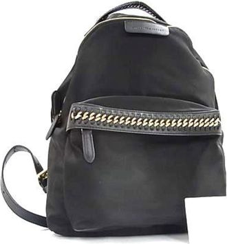 Stella McCartney Stella Mccartney Black Nylon Backpack (Pre-Owned)