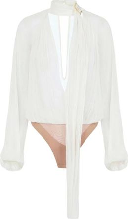 Elisabetta Franchi Mujer, Camisetas, Blanco, Talla: S