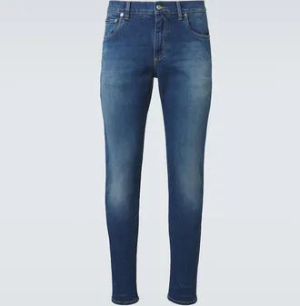Dolce & Gabbana Mid-rise slim jeans