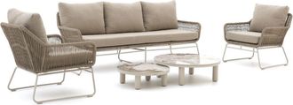 Intenso Furniture Intenso Isorella/Sarsina stoel-bank loungeset 4-delig