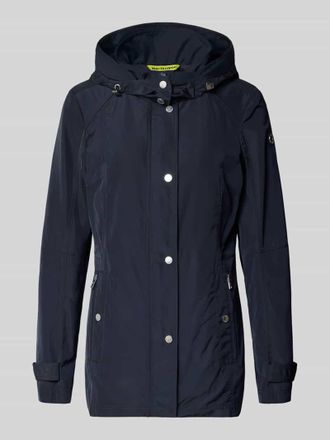 Fuchs Schmitt Regular Fit Jacke mit Logo-Print in Marine, Gr&ouml;&szlig;e 36