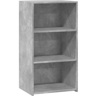 vidaXL Sideboard Concrete Grey 50x41x93 cm Engineered Wood Vidaxl