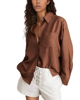 Reiss Reenie Silk Shirt