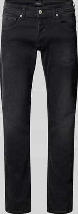Replay Straight Leg Jeans im 5-Pocket-Design Modell GROVER in Anthrazit, Größe 31/30