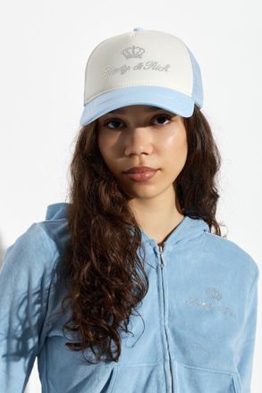 Sporty & Rich Cap With Logo, Unisex, Light Blue