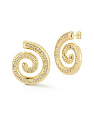 Sphera Milano Plated Cz Earrings