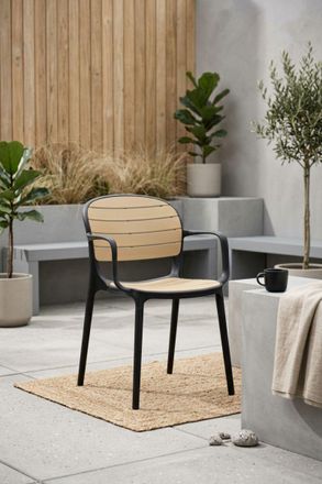 Regalos Miguel Sillas Jard&iacute;n - Silla Silex Basic - Negro