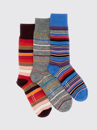 Paul Smith Set 3 paia di calze Paul Smith in misto cotone