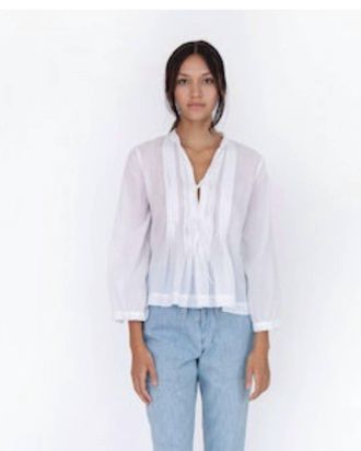 Matta Alma Top In White