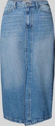 Only Eng anliegender Midi-Jeansrock aus reiner Baumwolle Modell ENYA in Jeansblau, Gr&ouml;&szlig;e XS