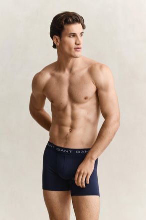 GANT Men 3-Pack Boxer Briefs (XXXL) MARINE