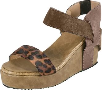 Generic Womens Sandals Platform Summer High Wedge Heel Platform Sandals with Block Heel Womens Wedge Sandals Non-Slip Toe Sandals Airy Strap Sandals Open Toe 