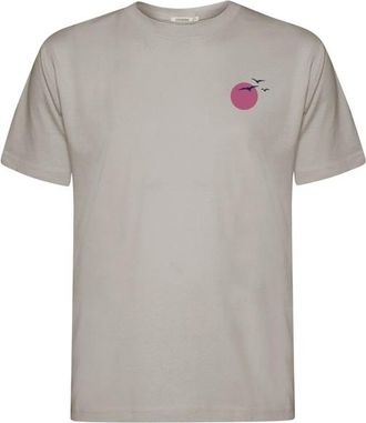 Greenbomb Mountain Bloom Fusion T-Shirt f&uuml;r Herren | grau