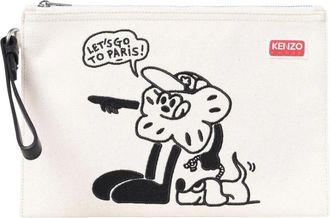 Kenzo Stylish Cartoon Clutch Bag