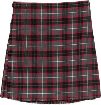 Vivienne Westwood Tartan-check Pleated Kilt Skirt