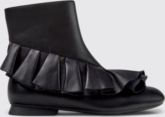 Camper Stivaletto Casi Myra in pelle con rouches