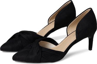 Life Stride Abby High Womens Heels Black Fabric : 7.5 M (B), Leather/Rubber