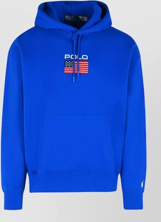 Polo Ralph Lauren hooded sweater drawstring kangaroo pocket ribbed