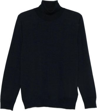 Barena Blauwe Sweaters voor Mannen - Heren - Coltruien - Blauw - S - Truien & Vesten