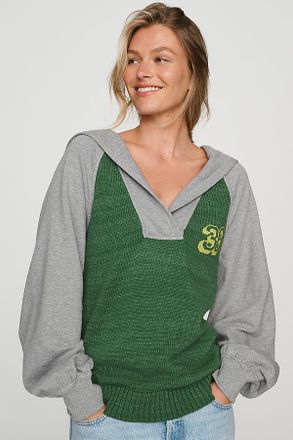 Pilcro Colorblocked Hoodie