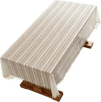 OEM Mantel Delicado De Encaje De Ganchillo Con Funci&oacute;n - 100140cm