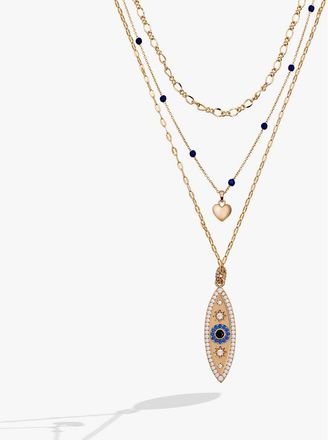 Alex and Ani Festival Stranded Evil eye necklace in Gold at Nordstrom