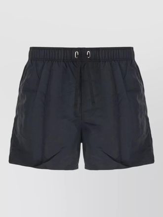 Givenchy nylon swim shorts featuring back pocket
