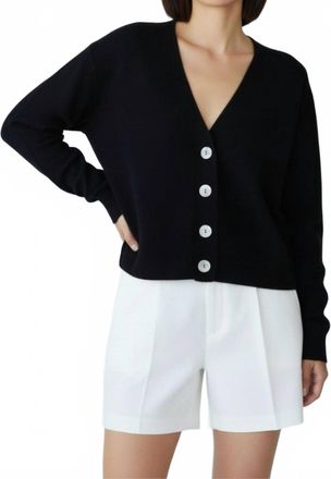 Brodie Alani Cashmere Cardigan In Black