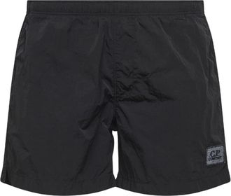 C.P. Company Eco-Chrome R Zwemshorts - Heren - Korte Broeken - Zwart - XL - Korte Broeken