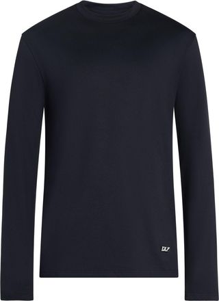 Jil Sander long-sleeve cotton T-shirt - men - Cotton - L - Blue
