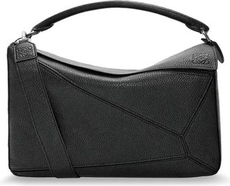 Loewe Large Puzzle Bag - Heren - Tassen - Zwart - Maat: ONE Size Zijde