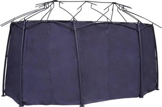 Hesperide Hesperide - Cortinas Para Cenador Maldives Slate - Para Maldives 5 X 3 M (8 Cortinas) - Hesp&eacute;ride