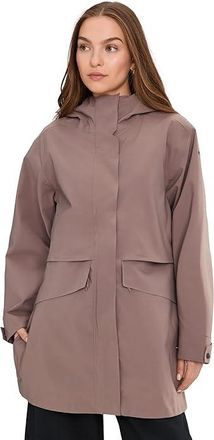 Columbia Amaze Raintm 3L Shell Womens Jacket Iron : 2XL, Polyester