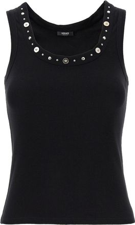 Versace Black Tank Top