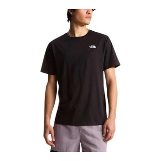The North Face Outdoor Tops, male, Black, Size: XL Round Neck Short Sleeve T-shirt